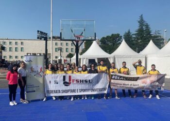 Në kuadër të aktiviteteve të “Javës Evropiane të Sportit” 🇪🇺🇦🇱 që po mbahet këto ditë në qytetin e Tiranës, FSHSU në bashkëpunim me Bashkinë Tiranë ka qënë pjesëmarrës në këto aktivitete.